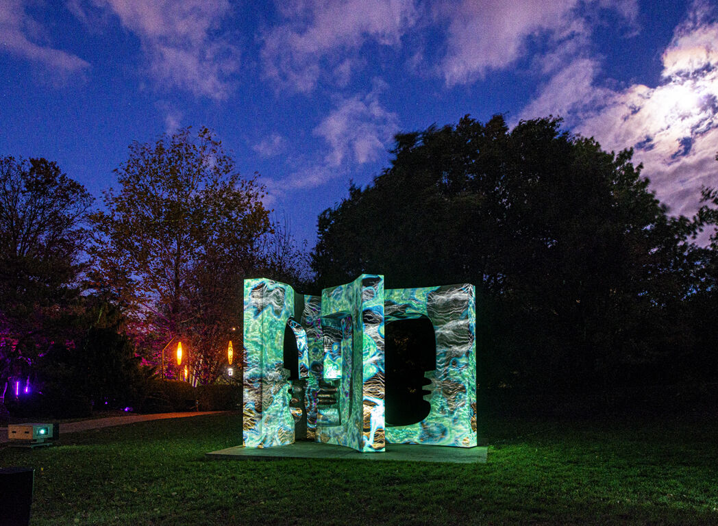 Elizabeth Strong-Cuevas, 'Arch II, Set II' Night Forms Infinite Wave Photo Ken Ek.jpg
